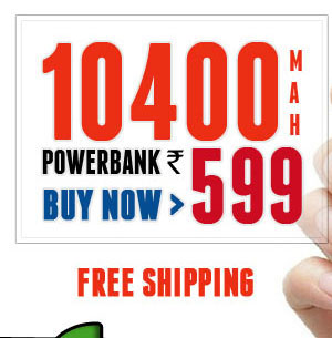 10400 Mah Powerbank Rs. 599 Shop Now >